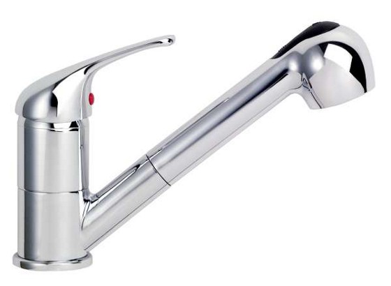 Dřezová Baterie Supra - barvy chromu, kov/umělá hmota (18cm) Dřezová Baterie Supra - barvy chromu, kov/umělá hmota (18cm)