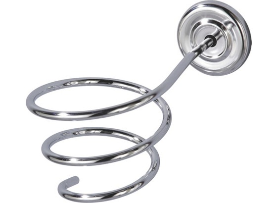 Držač Sušila Za Kosu Držač Sušila Za Kosu - boje kroma, Moderno, metal (15cm) Držač Sušila Za Kosu Držač Sušila Za Kosu - boje kroma, Moderno, metal (15cm)