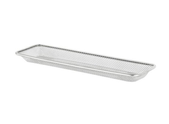 Držiak Na Ceruzky Mesh 687011 - farby striebra, kov (31/9,5/3cm) - HOMEZONE Držiak Na Ceruzky Mesh 687011 - farby striebra, kov (31/9,5/3cm) - HOMEZONE