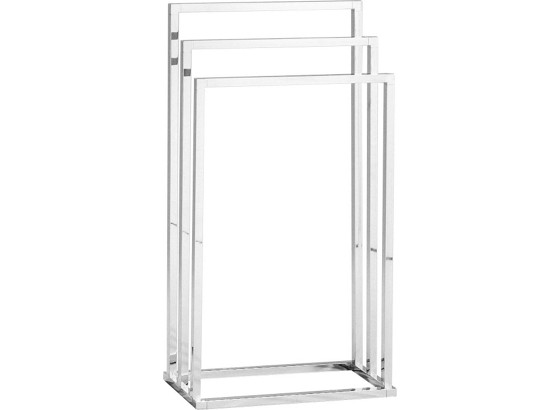 Držiak Na Uteráky Jamie - 3 - farby chrómu, Moderný, kov (45/85/21cm) Držiak Na Uteráky Jamie - 3 - farby chrómu, Moderný, kov (45/85/21cm)