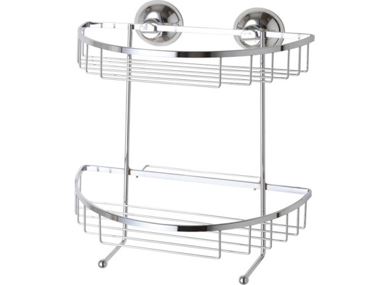 Duschregal Boschi - Chromfarben, MODERN, Metall (24/25,50/14cm) Duschregal Boschi - Chromfarben, MODERN, Metall (24/25,50/14cm)