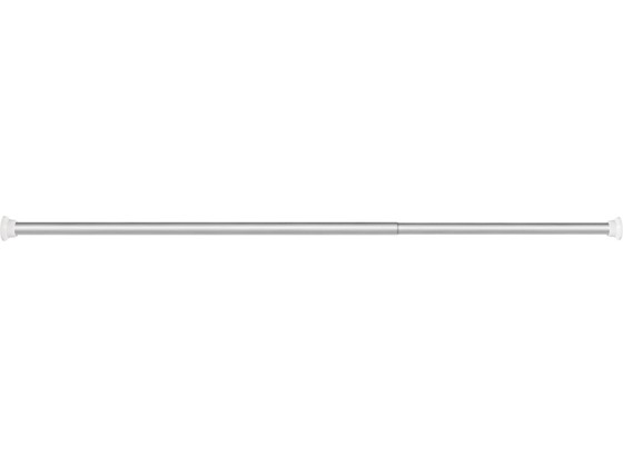 Duschvorhangstange Silber - Silberfarben, Metall (125cm) Duschvorhangstange Silber - Silberfarben, Metall (125cm)