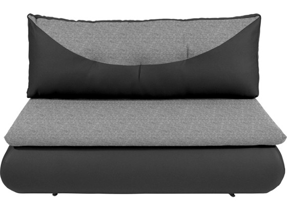 Dvosjed Sofa Dvosjed Na Razvlačenje - svijetlo siva/crna, Moderno, tekstil/plastika (144/85/80cm) Dvosjed Sofa Dvosjed Na Razvlačenje - svijetlo siva/crna, Moderno, tekstil/plastika (144/85/80cm)