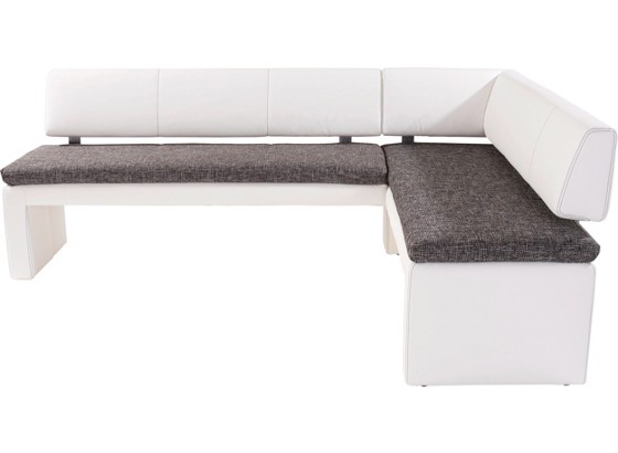 Eckbank Pia - Dunkelgrau/Schwarz, MODERN, Textil (227/168cm) - LUCA BESSONI Eckbank Pia - Dunkelgrau/Schwarz, MODERN, Textil (227/168cm) - LUCA BESSONI