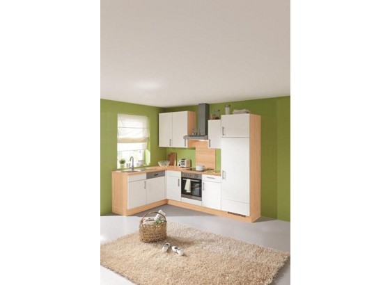 Eckküche Santiago - Eichefarben/Weiß, LIFESTYLE, Holzwerkstoff (175/275cm) - VERTICO Eckküche Santiago - Eichefarben/Weiß, LIFESTYLE, Holzwerkstoff (175/275cm) - VERTICO