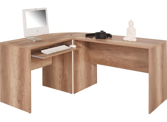Eckschreibtisch 4-You - Eichefarben, MODERN, Holzwerkstoff (174/78/139cm) Eckschreibtisch 4-You - Eichefarben, MODERN, Holzwerkstoff (174/78/139cm)