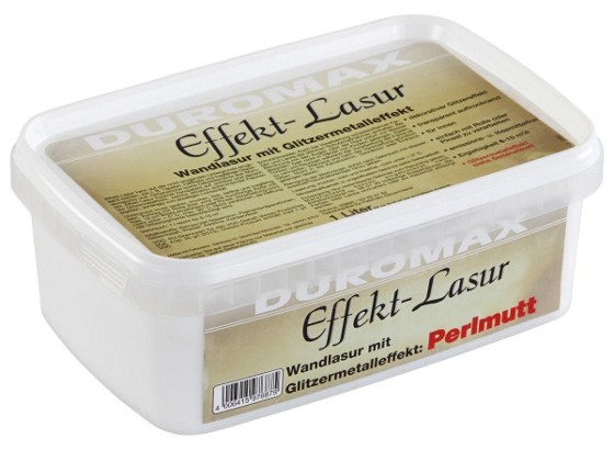 Effekt-lasur Glitzer Perlmutt 1l - Perlmutt, KONVENTIONELL (1l) Effekt-lasur Glitzer Perlmutt 1l - Perlmutt, KONVENTIONELL (1l)