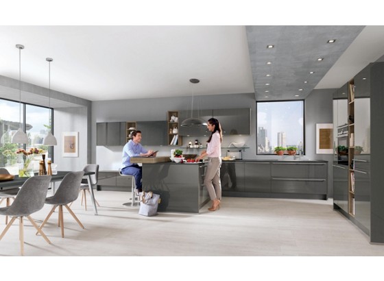 Einbauküche Las Vegas - MODERN, Holzwerkstoff - VERTICO Einbauküche Las Vegas - MODERN, Holzwerkstoff - VERTICO