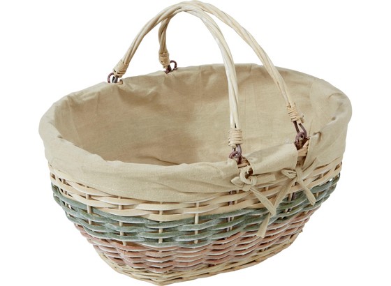 Einkaufskorb Petra Groß - Multicolor/Naturfarben, KONVENTIONELL, Weitere Naturmaterialien (45/21/37cm) Einkaufskorb Petra Groß - Multicolor/Naturfarben, KONVENTIONELL, Weitere Naturmaterialien (45/21/37cm)