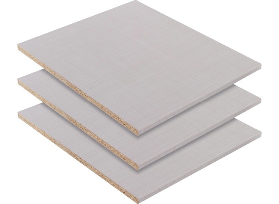 Einlegeboden Katrin/new York, 3er-Set - Grau, Holzwerkstoff (43/2/50cm) Einlegeboden Katrin/new York, 3er-Set - Grau, Holzwerkstoff (43/2/50cm)