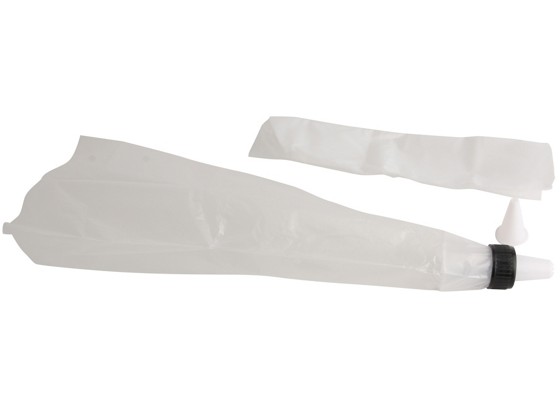 Einwegspritzbeutel Probus - Weiß, KONVENTIONELL, Kunststoff (29cm) Einwegspritzbeutel Probus - Weiß, KONVENTIONELL, Kunststoff (29cm)