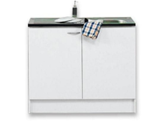 Element Ispod Sudopera Element Ispod Sudopera - bijela, Moderno, drvni materijal (100/85/47cm) Element Ispod Sudopera Element Ispod Sudopera - bijela, Moderno, drvni materijal (100/85/47cm)