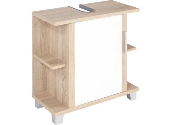 Element Ispod Umivaonika Element Ispod Umivaonika - bijela/boje hrasta, Moderno, drvo (65/64/31cm) Element Ispod Umivaonika Element Ispod Umivaonika - bijela/boje hrasta, Moderno, drvo (65/64/31cm)