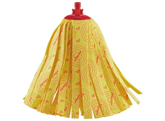 Ersatzmopp Super Mocio Soft - Gelb, KONVENTIONELL (8.8/36.5/15cm) - VILEDA Ersatzmopp Super Mocio Soft - Gelb, KONVENTIONELL (8.8/36.5/15cm) - VILEDA