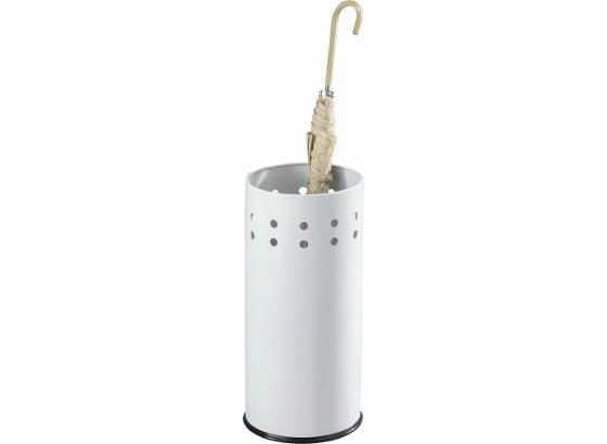 Esernyőtartó Lonati - fehér, modern, fém/faanyagok (23,5/50cm) Esernyőtartó Lonati - fehér, modern, fém/faanyagok (23,5/50cm)
