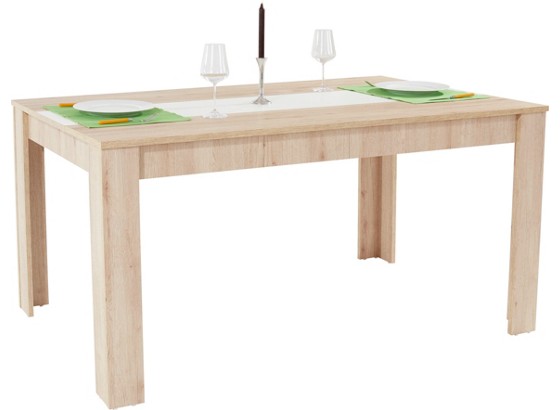 Esstisch Julius 160 - Eichefarben, KONVENTIONELL, Holzwerkstoff (160/75/90cm) Esstisch Julius 160 - Eichefarben, KONVENTIONELL, Holzwerkstoff (160/75/90cm)