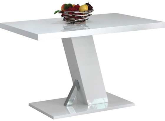 Esstisch Leo - Weiß, MODERN, Holzwerkstoff (120/75/80cm) Esstisch Leo - Weiß, MODERN, Holzwerkstoff (120/75/80cm)