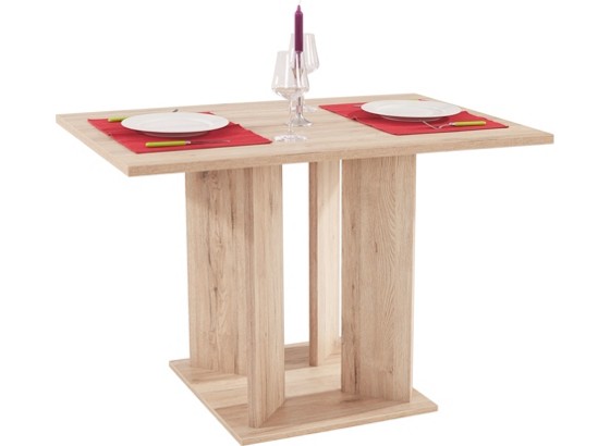 Étkezőasztal Rosi 110 - konvencionális, faanyagok (110/76/70cm) Étkezőasztal Rosi 110 - konvencionális, faanyagok (110/76/70cm)