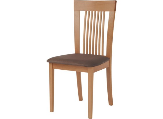 Étkezőszék Tömörfa - bükk színű, konvencionális, textil/fa (46/95/54cm) Étkezőszék Tömörfa - bükk színű, konvencionális, textil/fa (46/95/54cm)