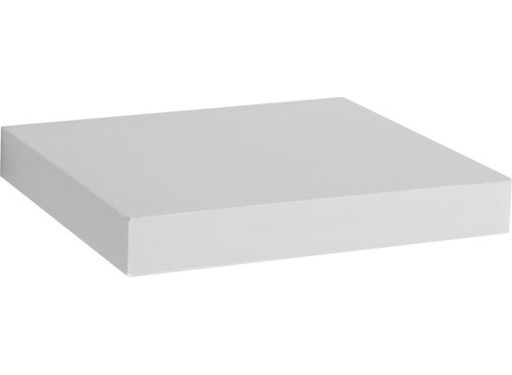 Falipolc Simple - fehér, modern, faanyagok (23,5/3,8/23,5cm) Falipolc Simple - fehér, modern, faanyagok (23,5/3,8/23,5cm)