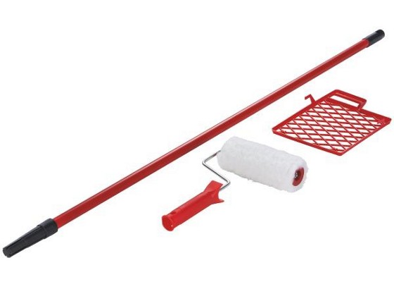 Farbrollerset 4-teilig - KONVENTIONELL, Kunststoff (130cm) - VENDA Farbrollerset 4-teilig - KONVENTIONELL, Kunststoff (130cm) - VENDA