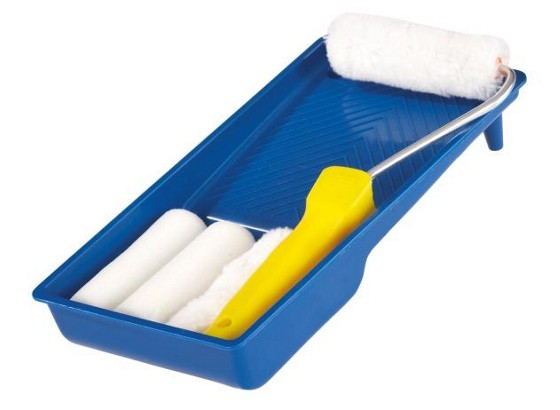 Farbrollerset 6-teilig - KONVENTIONELL, Kunststoff/Metall (10cm) - VENDA Farbrollerset 6-teilig - KONVENTIONELL, Kunststoff/Metall (10cm) - VENDA