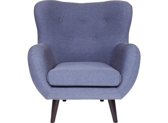 Fernsehsessel Viborg - Blau, MODERN, Textil (91/104/80cm) Fernsehsessel Viborg - Blau, MODERN, Textil (91/104/80cm)