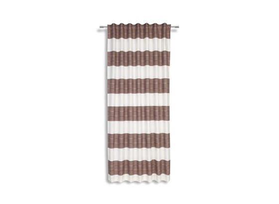 Fertigvorhang Nadine - Braun, KONVENTIONELL, Textil (140/245cm) - LUCA BESSONI Fertigvorhang Nadine - Braun, KONVENTIONELL, Textil (140/245cm) - LUCA BESSONI