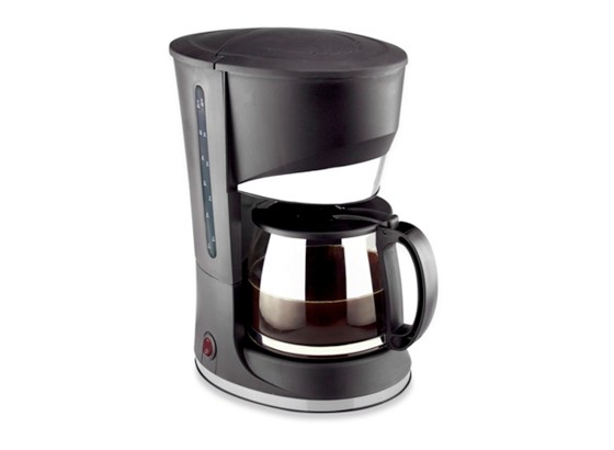 Filterkaffeemaschine Ailin - Schwarz, KONVENTIONELL, Glas/Kunststoff (23/16,8/30,5cm) - BONO Filterkaffeemaschine Ailin - Schwarz, KONVENTIONELL, Glas/Kunststoff (23/16,8/30,5cm) - BONO