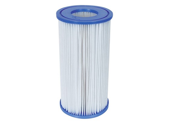 Filterkartusche Größe 3 - Blau/Weiß, Kunststoff (10,6/20,3cm) - BESTWAY Filterkartusche Größe 3 - Blau/Weiß, Kunststoff (10,6/20,3cm) - BESTWAY