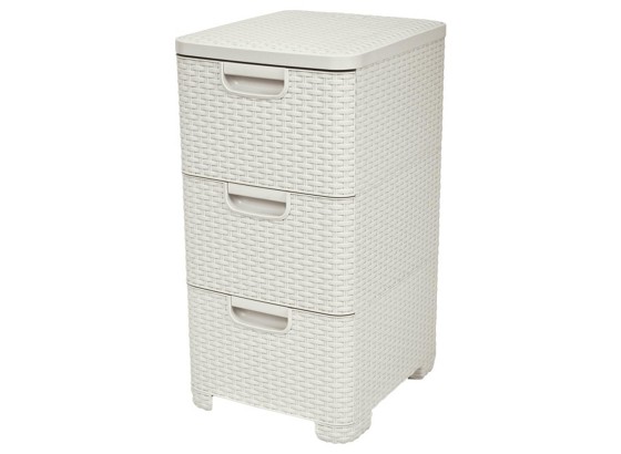 Fiókos Tároló Krém Színben - konvencionális (37,8/60/32,8cm) Fiókos Tároló Krém Színben - konvencionális (37,8/60/32,8cm)