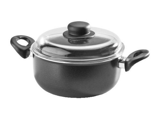 Fleischtopf Schwarz, 2,5 Liter - Schwarz, KONVENTIONELL, Glas/Metall (2,5l) - OMBRA Fleischtopf Schwarz, 2,5 Liter - Schwarz, KONVENTIONELL, Glas/Metall (2,5l) - OMBRA