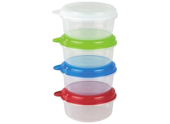 Frischhaltedose F100 - Blau/Rot, KONVENTIONELL, Kunststoff (8/4.3cm) Frischhaltedose F100 - Blau/Rot, KONVENTIONELL, Kunststoff (8/4.3cm)