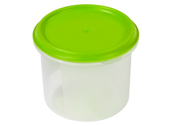 Frischhaltedose Magerit 1 Liter - Transparent/Grün, KONVENTIONELL, Kunststoff (13,4/10,7cm) - PLAST TEAM Frischhaltedose Magerit 1 Liter - Transparent/Grün, KONVENTIONELL, Kunststoff (13,4/10,7cm) - PLAST TEAM