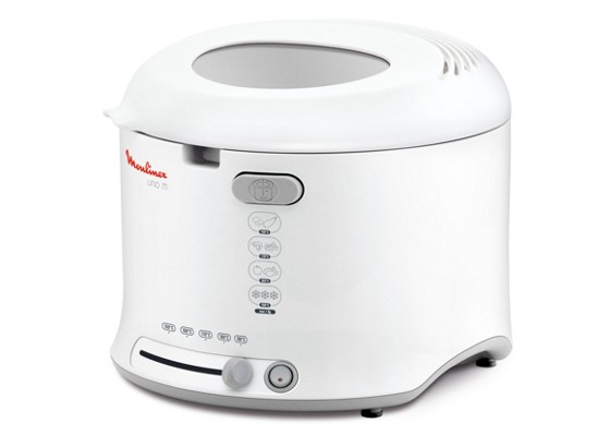 Fritteuse Af 1231 - Weiß, KONVENTIONELL, Kunststoff/Metall - MOULINEX Fritteuse Af 1231 - Weiß, KONVENTIONELL, Kunststoff/Metall - MOULINEX