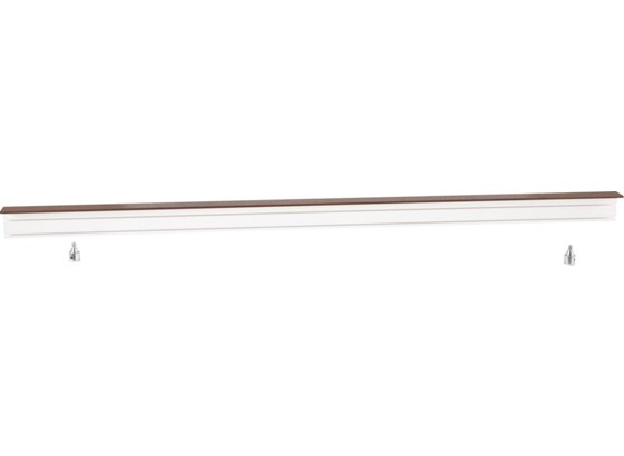Függönysín Dió Színben - diófa színű/fehér, konvencionális, műanyag (200/5/7.5cm) Függönysín Dió Színben - diófa színű/fehér, konvencionális, műanyag (200/5/7.5cm)