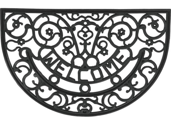 Fußmatte Arnold - Schwarz, KONVENTIONELL, Kunststoff (40/60cm) - HOMEZONE Fußmatte Arnold - Schwarz, KONVENTIONELL, Kunststoff (40/60cm) - HOMEZONE