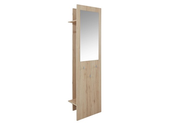 Garderobe Laura - Eichefarben, MODERN, Holzwerkstoff (50/200/28cm) Garderobe Laura - Eichefarben, MODERN, Holzwerkstoff (50/200/28cm)
