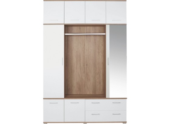 Garderobe Michelle - KONVENTIONELL, Holzwerkstoff (150/230/35cm) Garderobe Michelle - KONVENTIONELL, Holzwerkstoff (150/230/35cm)