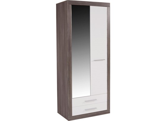 Garderobenschrank Focus - Weiß, MODERN, Holzwerkstoff (90/198/34,6cm) Garderobenschrank Focus - Weiß, MODERN, Holzwerkstoff (90/198/34,6cm)