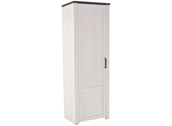 Garderobenschrank Provence - Wengefarben/Weiß, MODERN, Holzwerkstoff (71/200/42cm) - JAMES WOOD Garderobenschrank Provence - Wengefarben/Weiß, MODERN, Holzwerkstoff (71/200/42cm) - JAMES WOOD