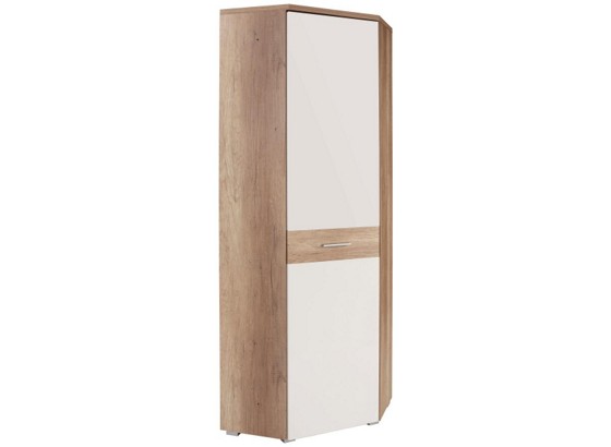 Garderobenschrank Space - Eichefarben/Weiß, MODERN (70/199/70cm) Garderobenschrank Space - Eichefarben/Weiß, MODERN (70/199/70cm)
