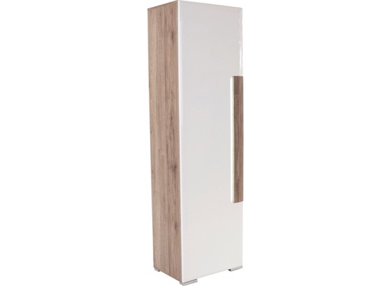 Garderobenschrank Toronto - Eichefarben/Weiß, MODERN, Holzwerkstoff (58/196/36cm) - OMBRA Garderobenschrank Toronto - Eichefarben/Weiß, MODERN, Holzwerkstoff (58/196/36cm) - OMBRA