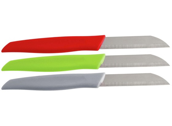 Gemüsemesser Happy - Edelstahlfarben, KONVENTIONELL, Metall (16,5cm) - FACKELMANN Gemüsemesser Happy - Edelstahlfarben, KONVENTIONELL, Metall (16,5cm) - FACKELMANN
