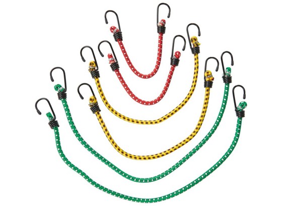 Gepäcksspanner 6 teilig - Gelb/Rot, KONVENTIONELL, Kunststoff/Metall Gepäcksspanner 6 teilig - Gelb/Rot, KONVENTIONELL, Kunststoff/Metall
