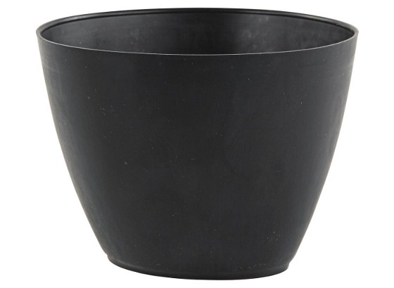 Gipsbecher Schwarz - Schwarz, KONVENTIONELL, Kunststoff (12cm) - VENDA Gipsbecher Schwarz - Schwarz, KONVENTIONELL, Kunststoff (12cm) - VENDA