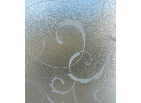 Glasdekorfolie Statische Folie Dessin: Wirbel - Transparent, KONVENTIONELL, Kunststoff (67,5/150cm) Glasdekorfolie Statische Folie Dessin: Wirbel - Transparent, KONVENTIONELL, Kunststoff (67,5/150cm)