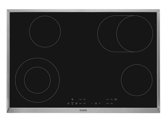 Glaskeramikkochfeld Hk834060x-b - Schwarz, Glas (76,3/51,6cm) - AEG Glaskeramikkochfeld Hk834060x-b - Schwarz, Glas (76,3/51,6cm) - AEG