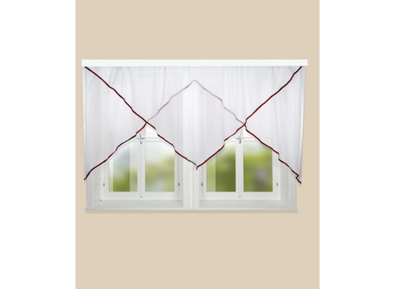 Gotova Zavjesa Charlotte - bordeaux, Konvencionalno, tekstil (450/145cm) Gotova Zavjesa Charlotte - bordeaux, Konvencionalno, tekstil (450/145cm)
