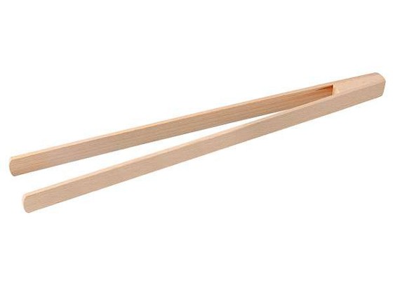 Grillzange Holz - Naturfarben, KONVENTIONELL, Holz (35cm) - FACKELMANN Grillzange Holz - Naturfarben, KONVENTIONELL, Holz (35cm) - FACKELMANN